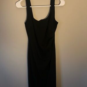 ASOS Black Midi Dress